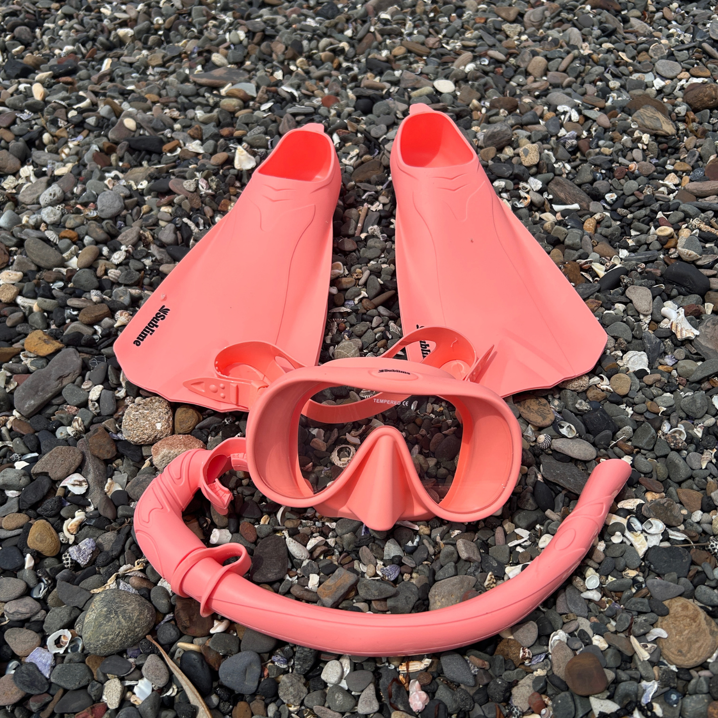 Coral Snorkel Set Package