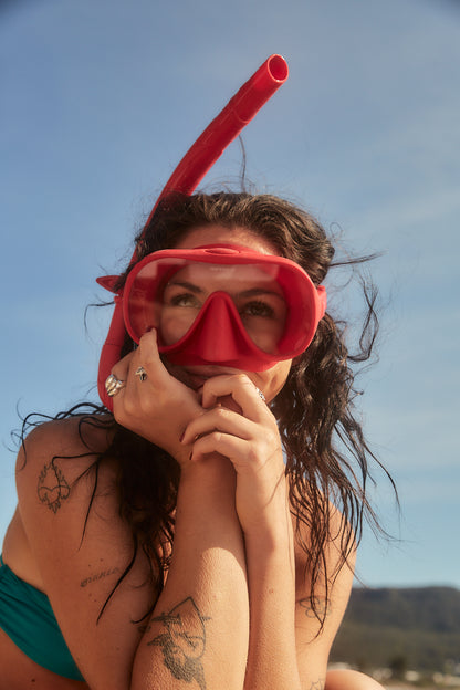 Sublime Snorkel Set - Red