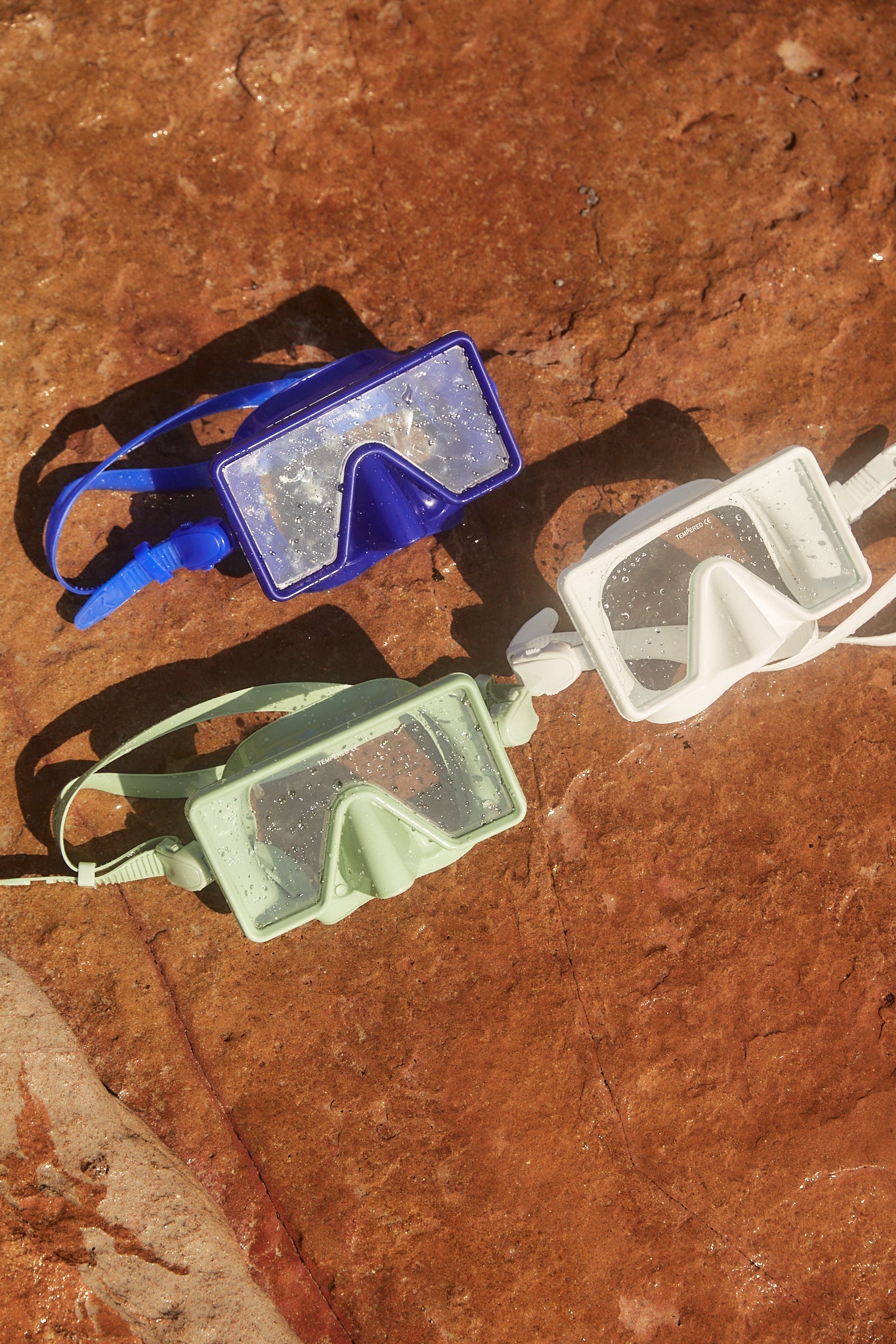 Retro Snorkel Set - White