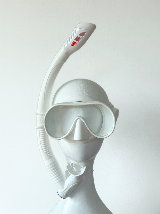 Kids Sublime Snorkel Set - White