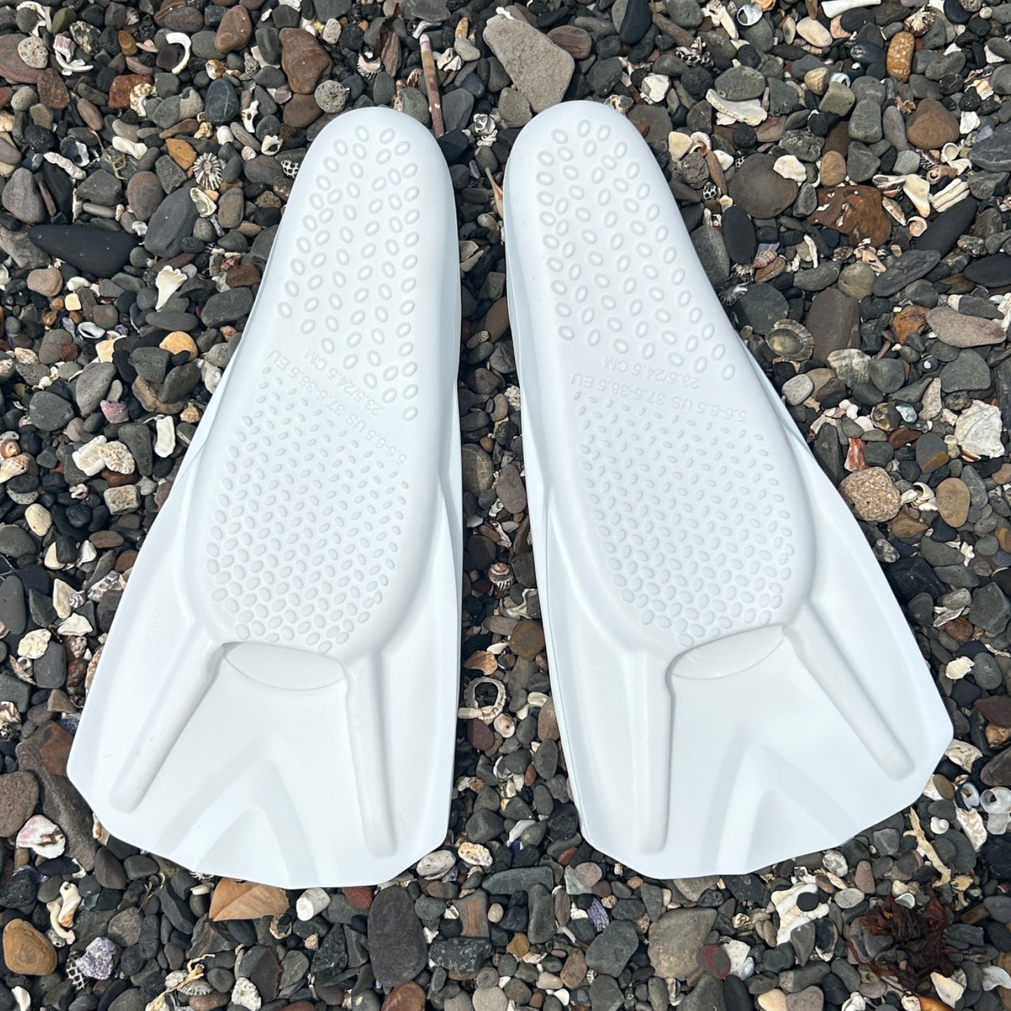 Sublime Travel Fins - White