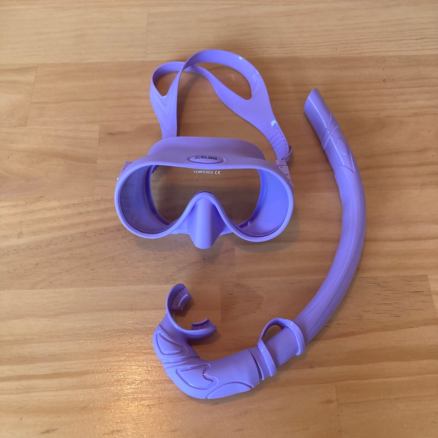 Kids Sublime Snorkel Set - Lavender