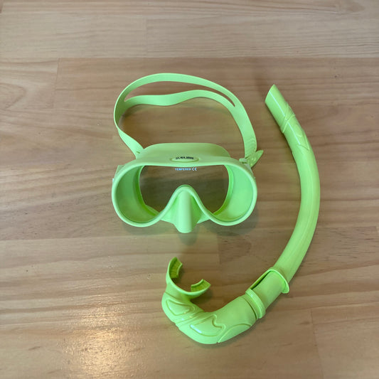 Kids Sublime Snorkel Set - Green