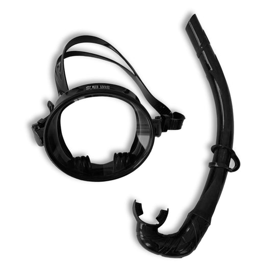 Vintage Snorkel Set - Black