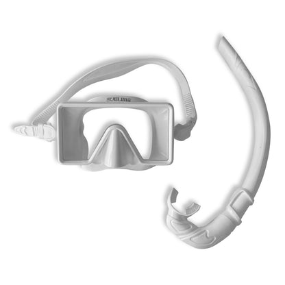 Retro Snorkel Set - White