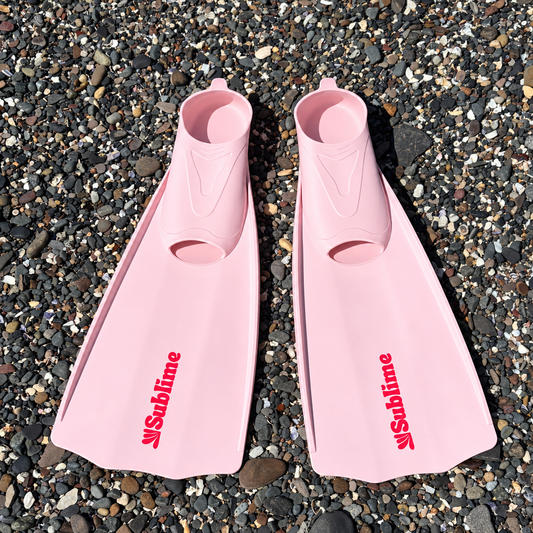 Sublime Snorkel Fins - Pink