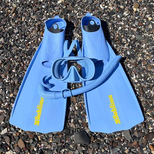 Sublime Essential Snorkel Set - Blue