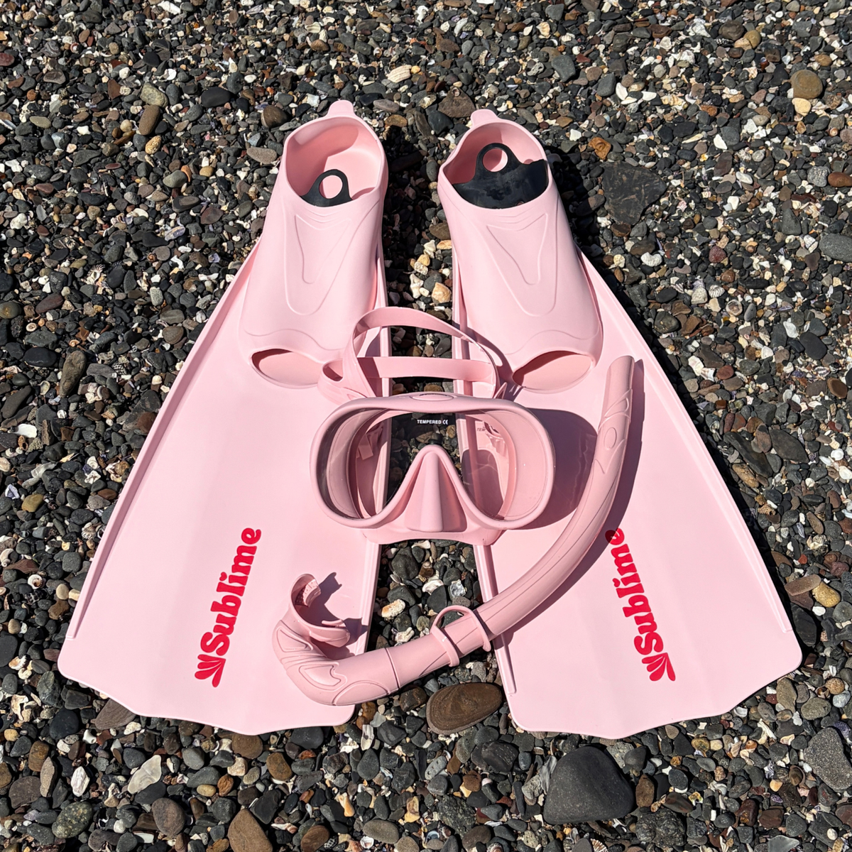 Sublime Essential Snorkel Set - Pink